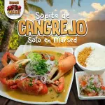Sopa de Cangrejo Completa/ Y Media
