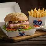 Hamburguesa con papas