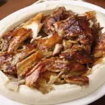 HUMMUS CON SHAWARMA DE POLLO