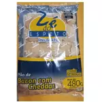PÃO DE ALHO BACON E CHEDDAR