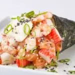 Temaki Camarão e Kani