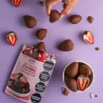 FRUTILLAS BAÑADAS DOBLE CHOCOLATE