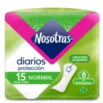 PROTECTORES NOSOTRAS NORMAL 15 unid