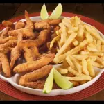 Tiras de Tilápia + Fritas