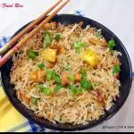 Garlic Chicken Fried Rice