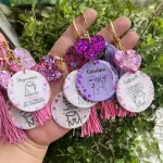 Chaveiro com figurinhas