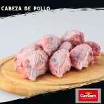 Cabeza de pollo.