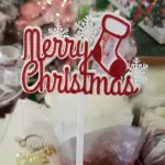 Topper Acrilico Navidad