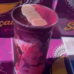 7 Mousse Morango + Nutella + Banana