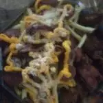 Frango a Passarinho+ batata frita G
