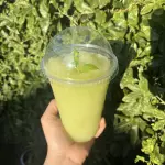 Limonada frozen menta y jengibre