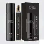 Kit Perfume+Deso. Steel Scent