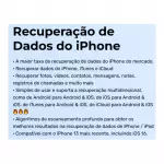 Recuperar Dados iphone