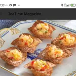 Poach shrimp salsa