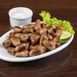 Porção coração de frango