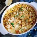 Rissoto con pollo al gratin