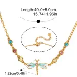 Collar libedula chapa Oro18k