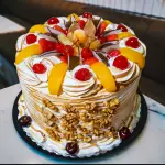 Bolo de Frutas com Nozes