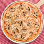 Pizza Pollo Champiñones