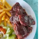 Costillas 30 pzas con papas