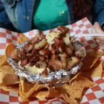 Papa asada C/ Bistec y Tocino