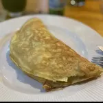 Crepioca de calabresa