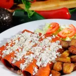 Enchiladas rojas