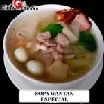Sopa wantan especial