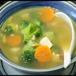 Veg clear soup