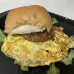 Omelete burguer