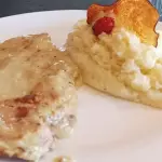 Pollo 3 Quesos CON Guarnicion