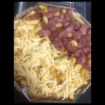 Batata Grande -mussarela e calabresa