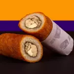 Pollo queso crema champiñón