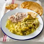 Huevo en salsa verde
