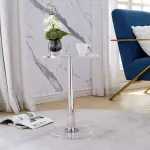 Mesa auxiliar acrilica