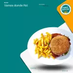Hamburguesa con papas