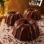 Mini bolo de chocolate