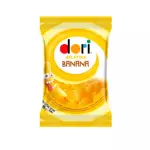 BALA DE GELATINA BANANA DORI 13G