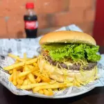 X - SALADA + BATATA + REFRI 200ML