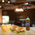 2 PASTÉIS+2 BURG + 1L Refri COMBO 7