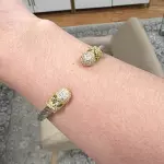 Bracelete dual cravejado