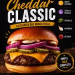 HAMBURGUESA CHEDDAR CLASSIC