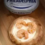 Camarão com Cream Cheese