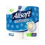 PAPEL SANITARIO ALISOFT AZUL 400H