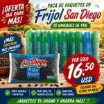Paca de paquete frijol negro 10kg