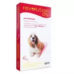 REVOLUTION - VERMELHO CÃES ATÉ 20KG