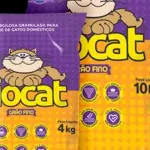 AREIA BIOCAT GRÃO FINO  4 KG