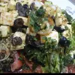 ENSALADA GRIEGA CON QUESO FETA