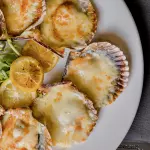 Ostiones a la parmesana