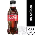 Coca Cola Sin Azucar 250 ML